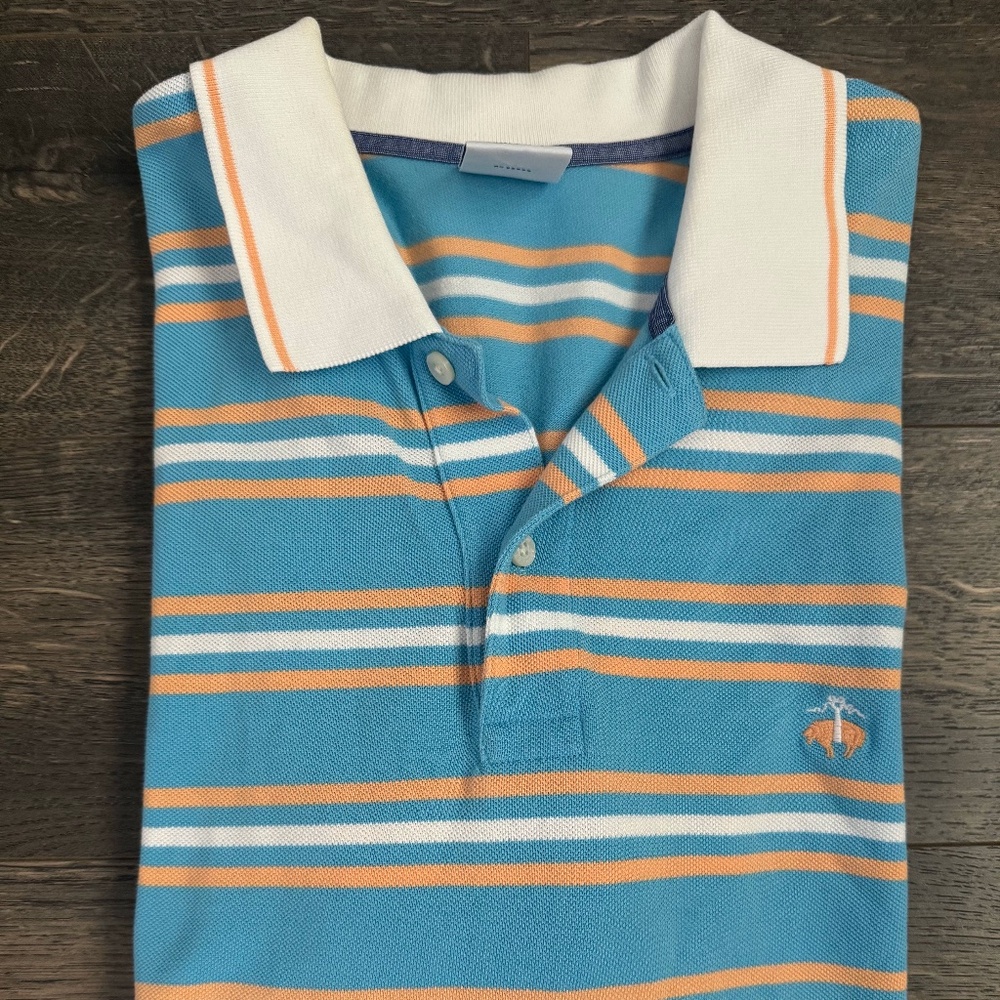 Brook Brothers Performance Polo-Slim Fit-Size XL